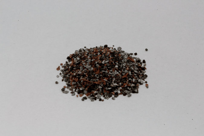 Probendarstellung: Metallkonzentrat 0.5-1.5 mm