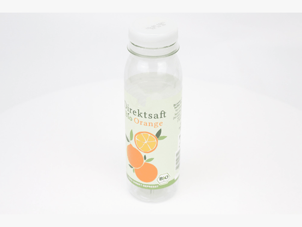 Probendarstellung: PET-Pfandflasche, Einweg