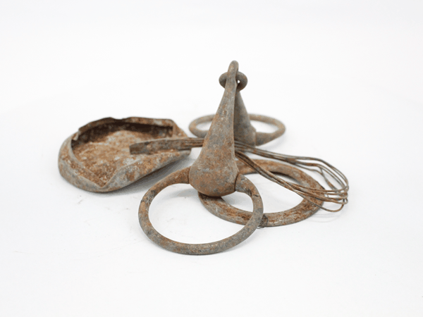 Probendarstellung: Rostasche aus MVA mit Edelstahl (80-100 mm)