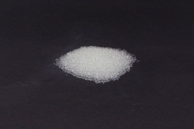 Probendarstellung: Glasperlen für Straßenmarkierung, Durchmesser 1 mm