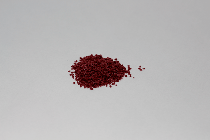 Probendarstellung: Kunststoff-Regranulat Polypropylen, größer 1000 µm