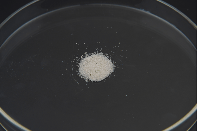 Probendarstellung: Quarzsand