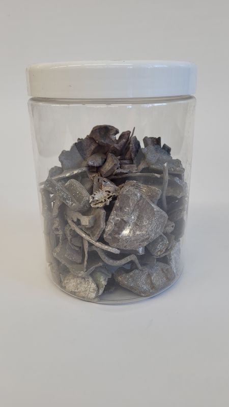 Probendarstellung: MeKon-Sortierprodukt: Aluminium aus Shredder-Schwergutfraktion